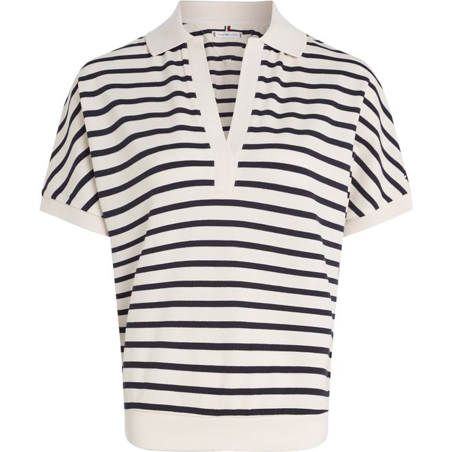 Fit Striped Polo Shirt