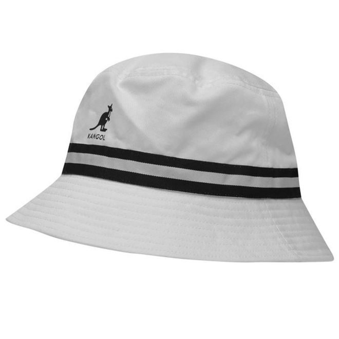 Mens Stripe Bucket Hat