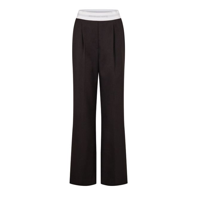 High Waisted Pleat Trouser