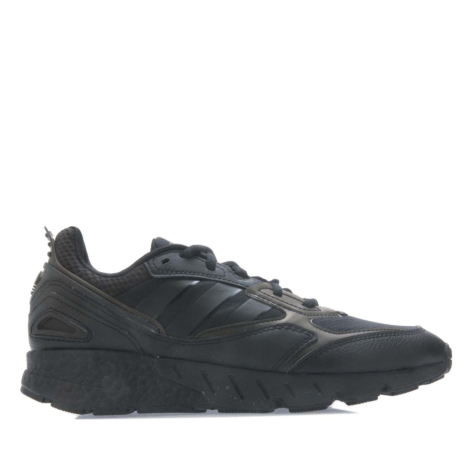 adidas Mens ZX 1K Boost 2.0 Trainers in Black