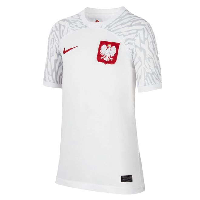 Poland Home Shirt 2022 2023 Juniors