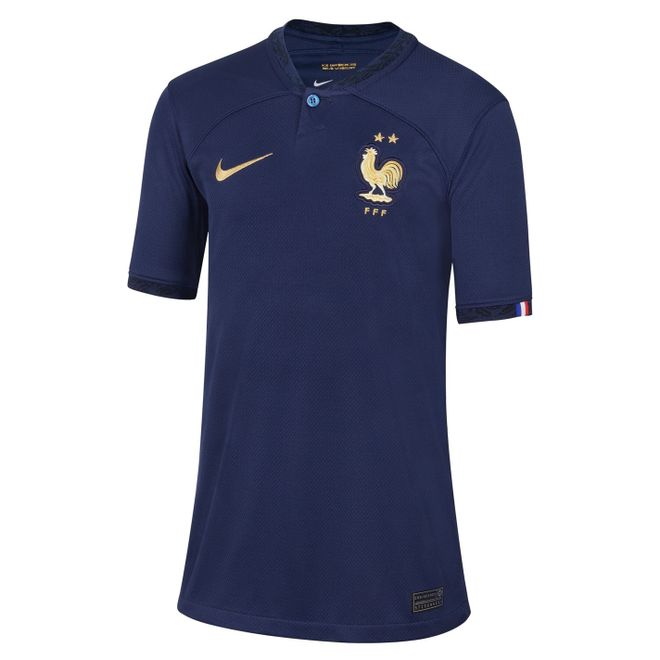 France Home Shirt 2022 Juniors