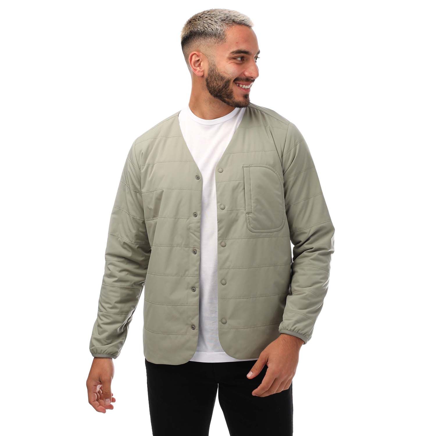 Mens Flexible Insulated Cardigan