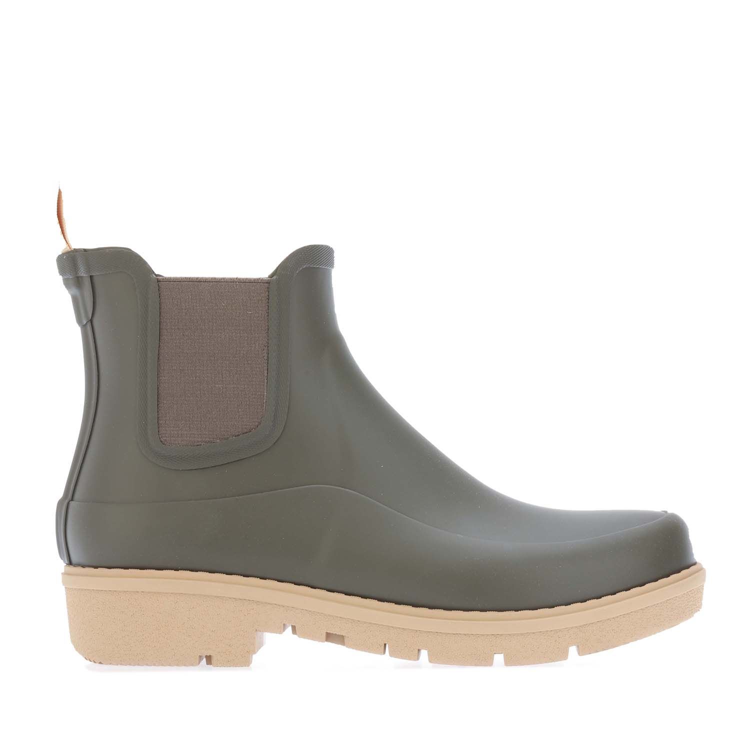Womens Wonderwelly Contrast Sole Chelsea Boots