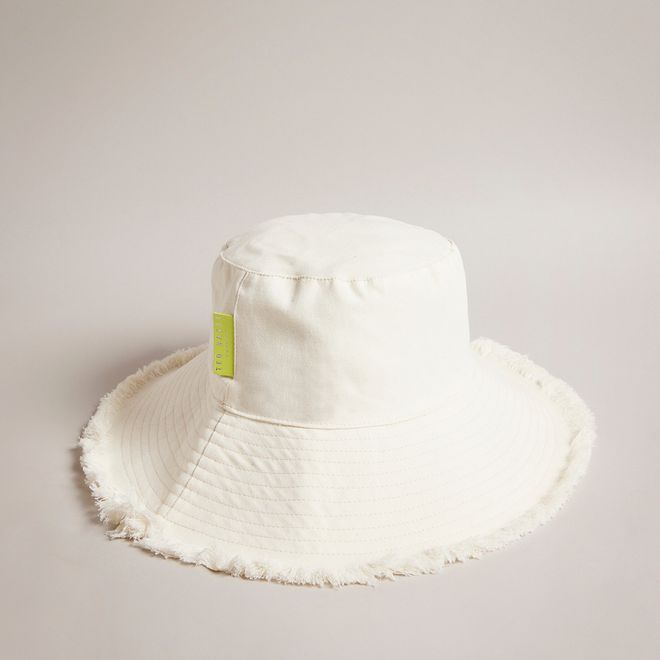 Baisee Frayed Edge Bucket Hat