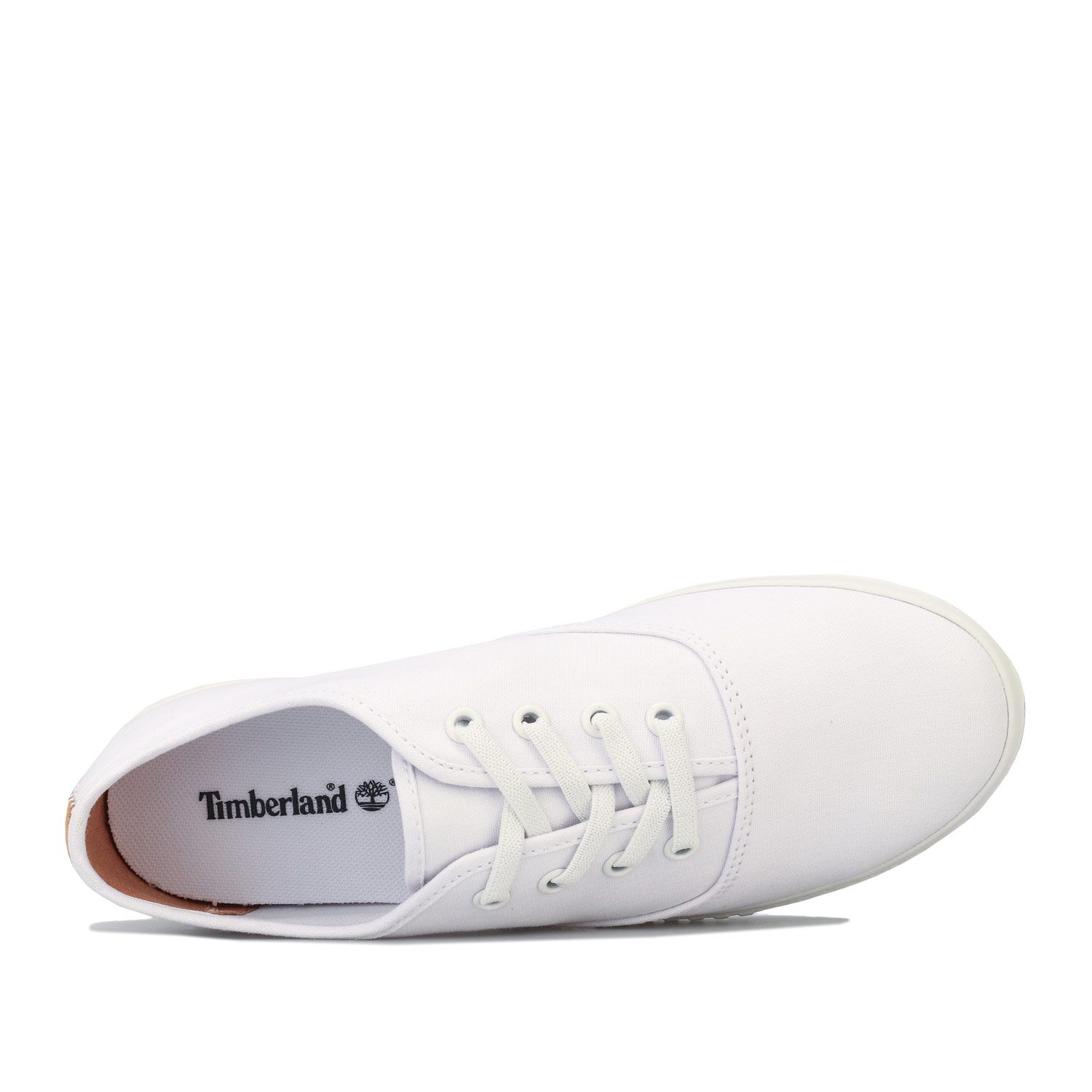 Timberland Womens Newport Bay Bumper Toe Ox Trainers in White
