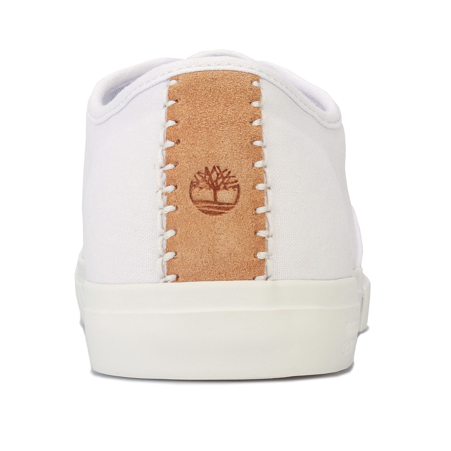 Timberland Womens Newport Bay Bumper Toe Ox Trainers in White