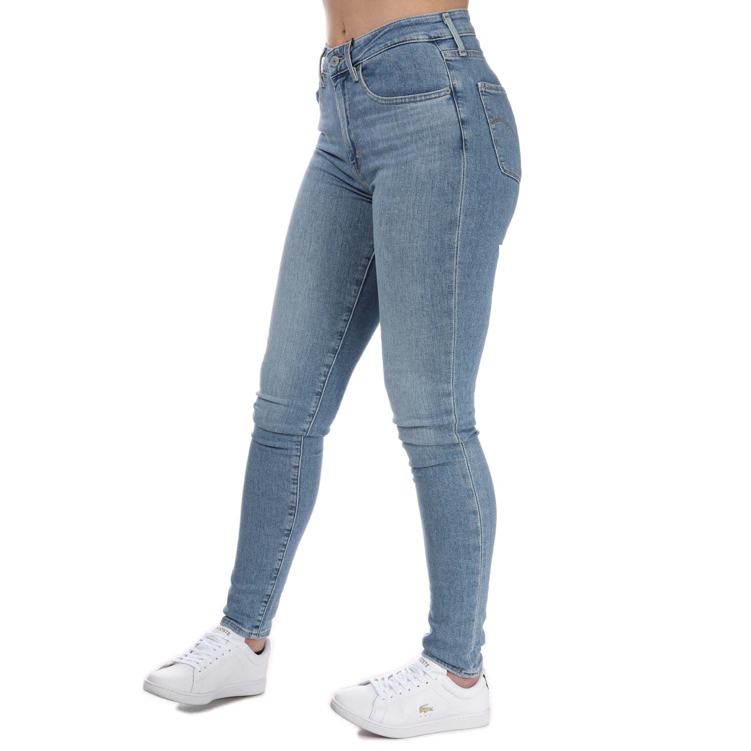 Light Blue Levis Womens 721 High Rise Skinny Jeans - Get The Label