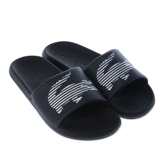 Mens Croco Slide Sandals
