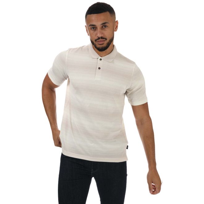 Mens Omeath Stripped Polo Shirt