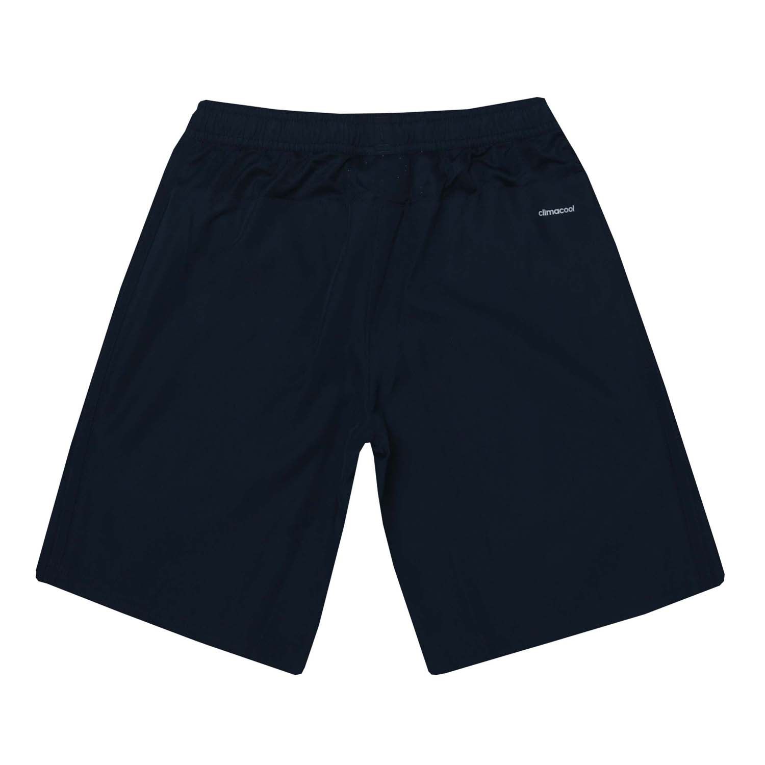 Navy-White Junior Tiro 17 Woven Shorts - Get The