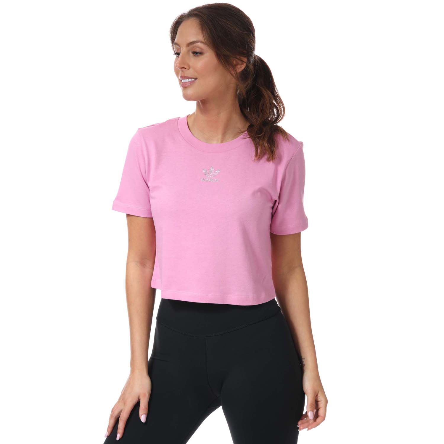 Womens 2000 Luxe Cropped T-Shirt